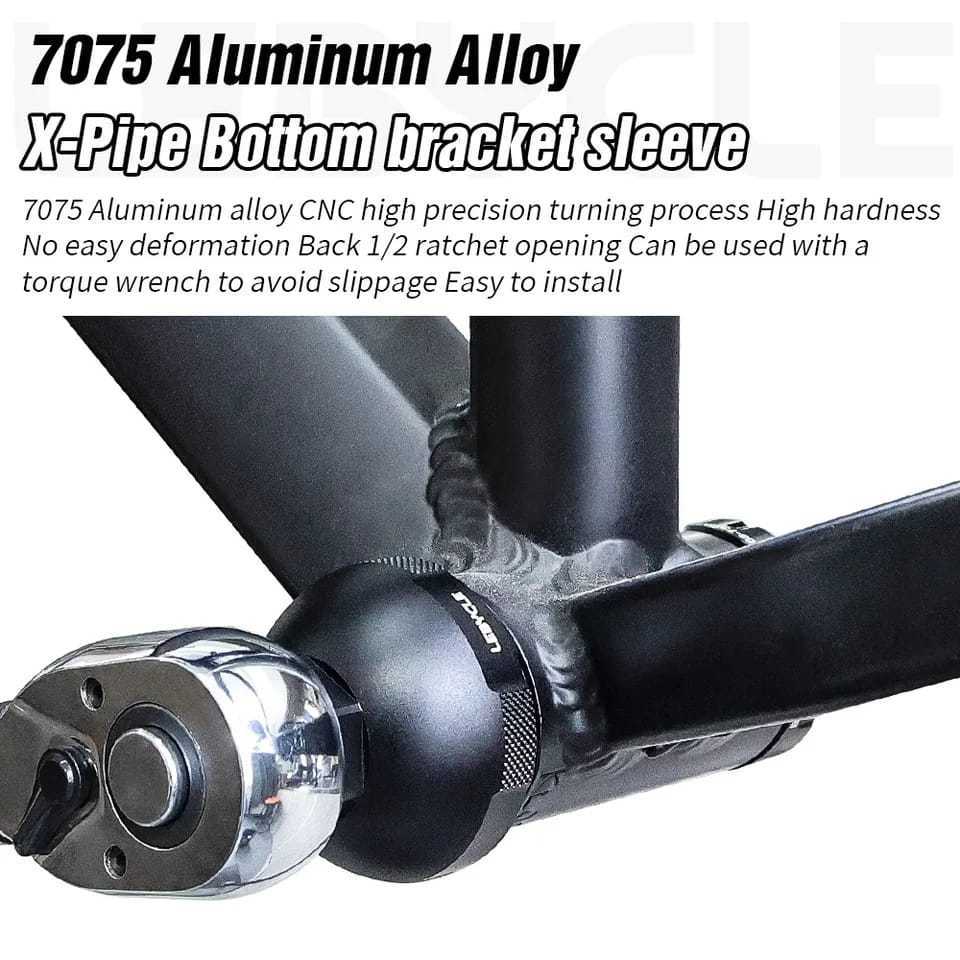 Foto Lebycle Tool Kunci BB 44mm Bottom bracket BB Tipe Socket 1/2 inch shimano HT2 Hollowtech Professional