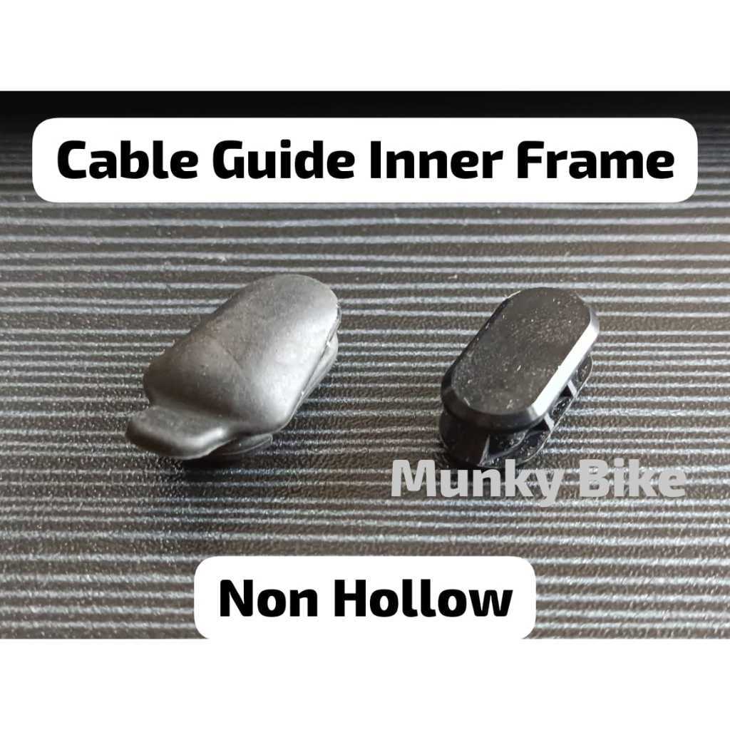 Foto Inner Cable Tutup Guide Karet Internal Kabel Frame Non Hollow Tanpa lubang internal kabel brake shifter rubber inner Sepeda