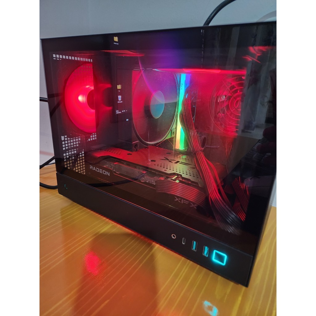 CPU Gaming Rakitan Mini Itx VGA AMD RADEON RX 6600 XT Seken Cek Deskripsi Wajib Cod Jkt