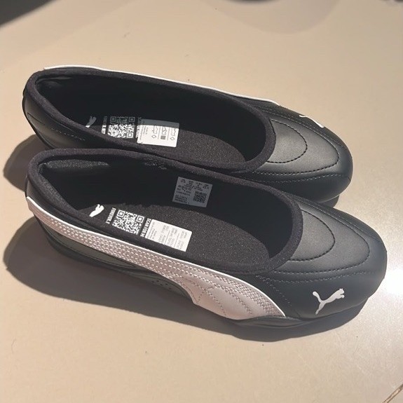 PUMA CATCH SOLEIL BALLERINA BLACK size 36