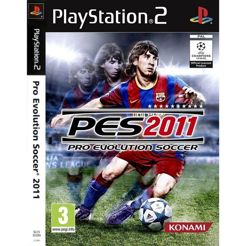 KASET DVD GAME PS2: PES 2011