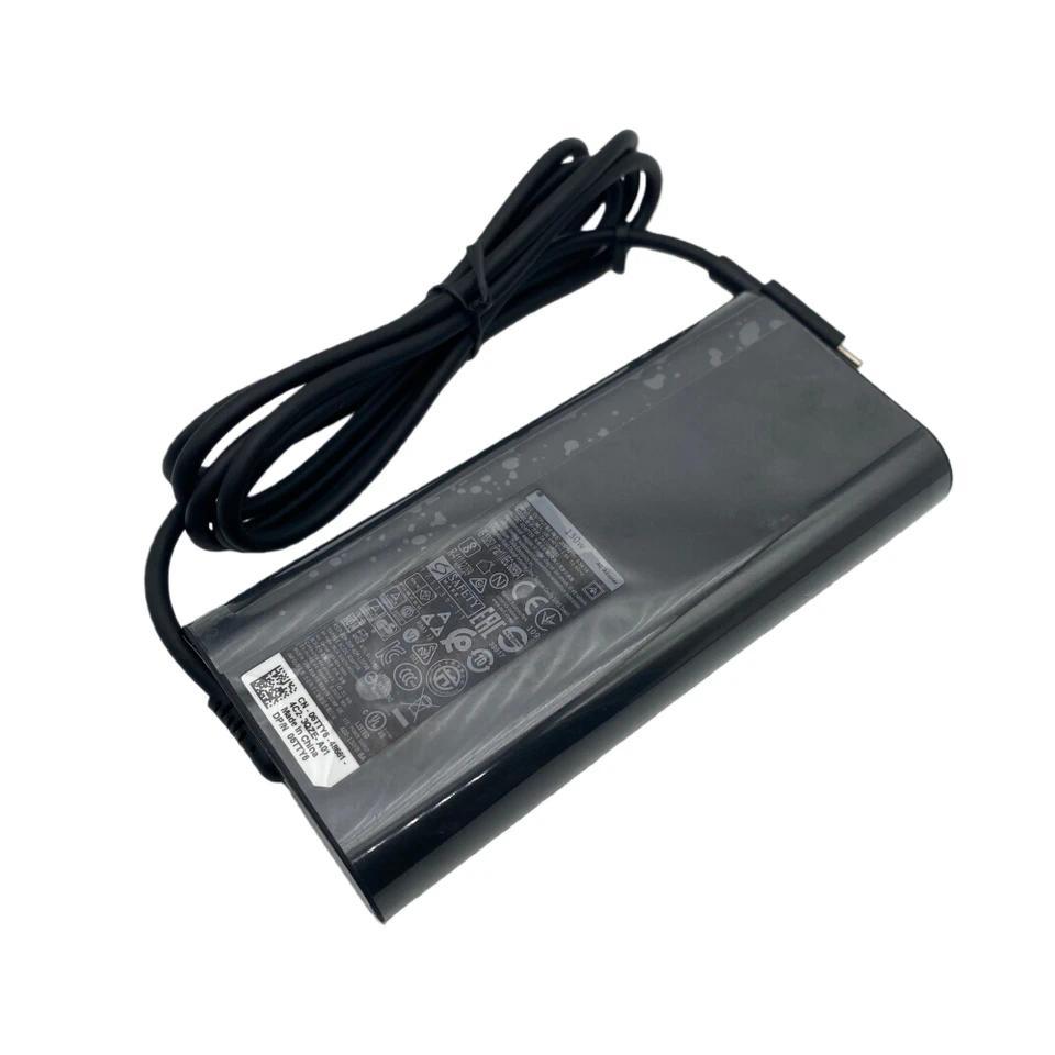 20V 6.5A 130W Type-C Laptop Adapter Charger For Dell XPS 15 9500 9510 XPS 17 9720 9730 Aliene M17 R3
