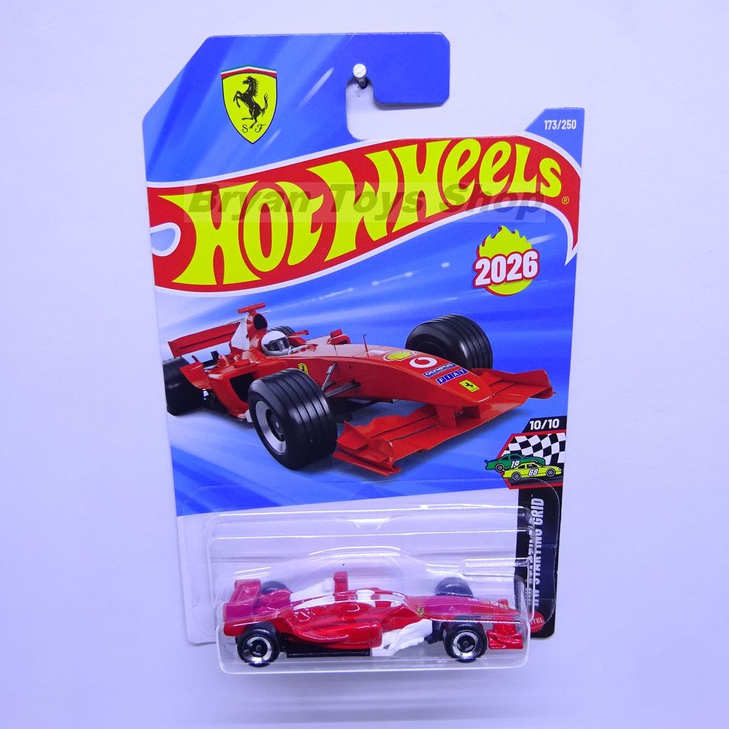 Hot Wheels Formula Ferrari F2004 Merah