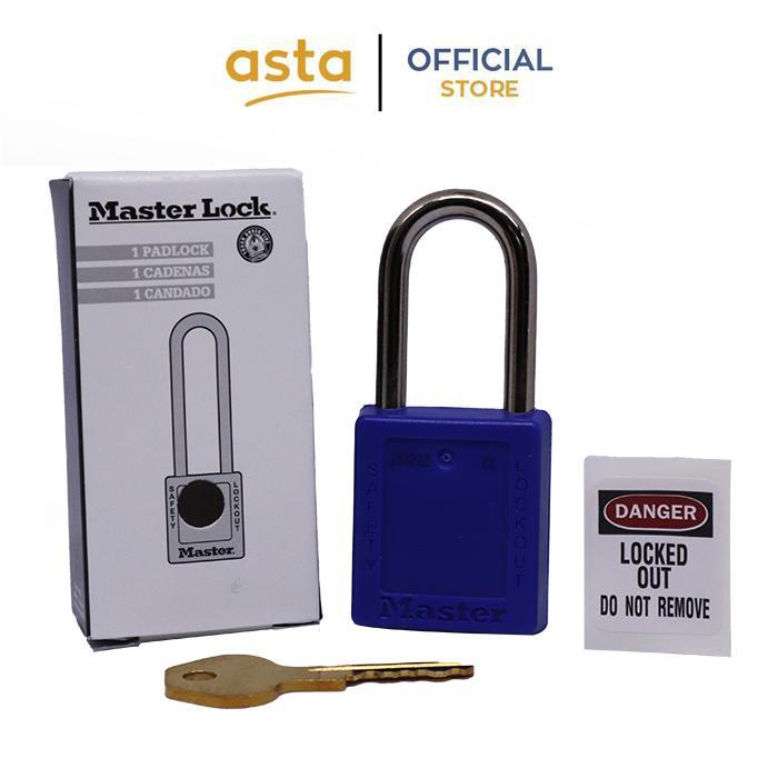 Padlock-Master Lock-410--Blue/ Biru