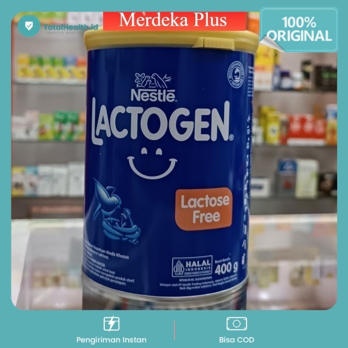 Lactogen Lactosa Free Kaleng 400 gram | Laktogen bebas laktosa