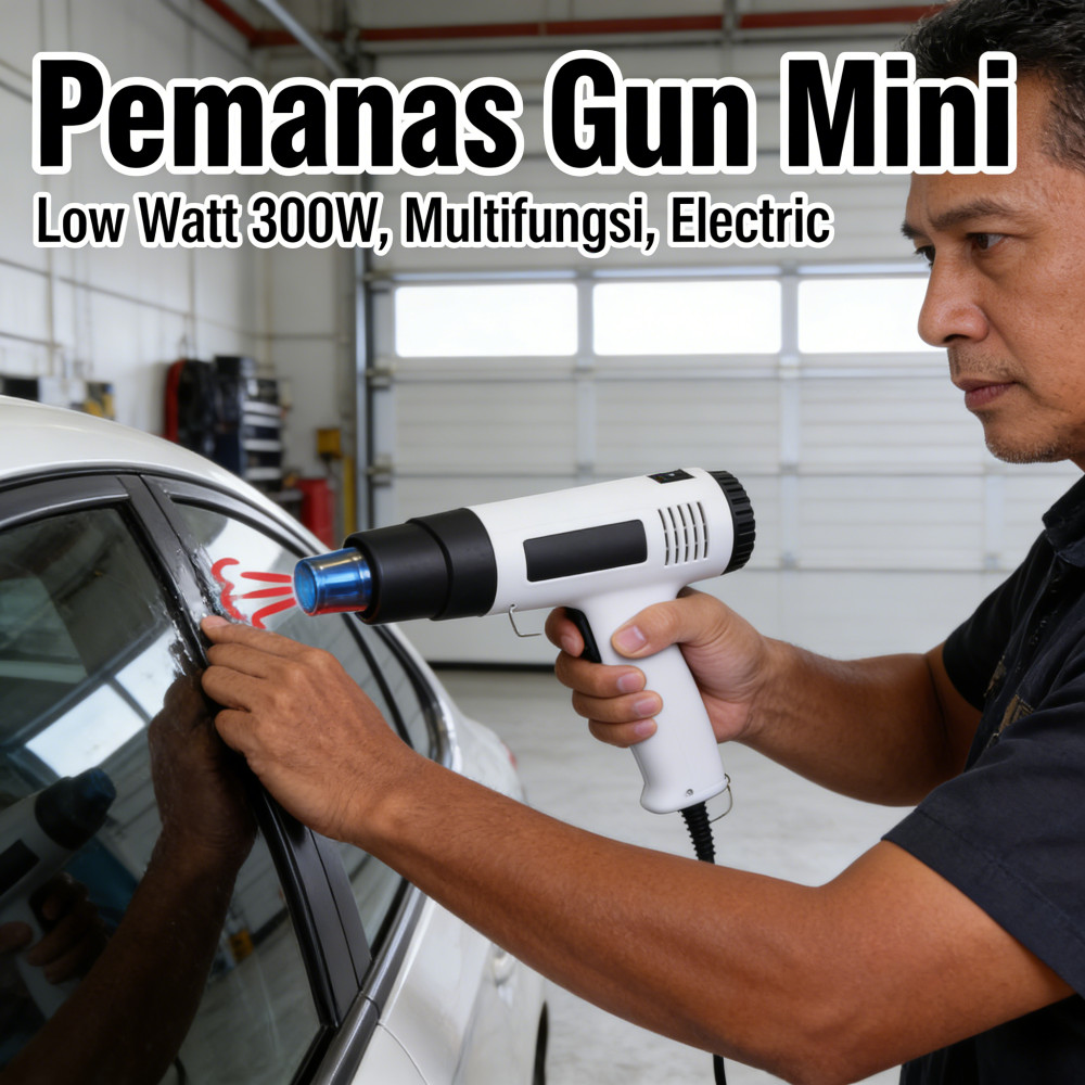 Mini Gun Low Heat Alat Heat Multifungsi 300W Gun Electric Gun Pemanas Mini
