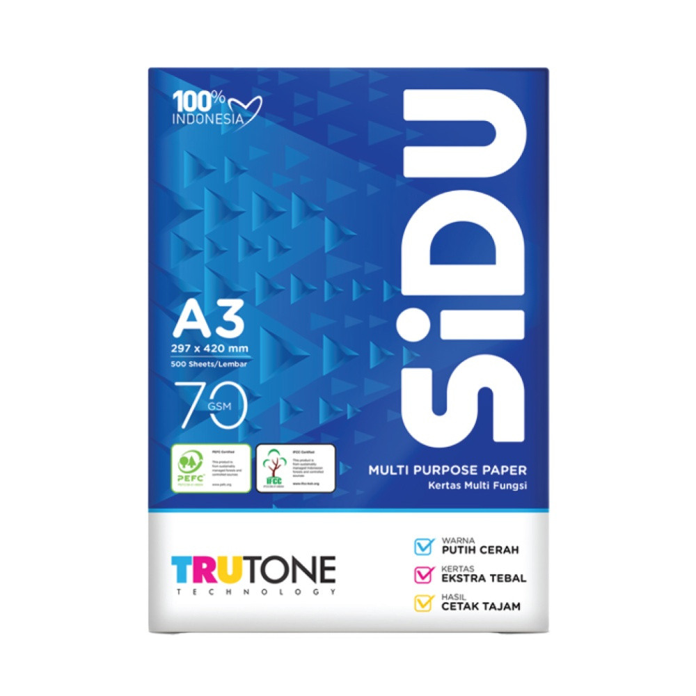 SIDU KERTAS HVS 70GR A3