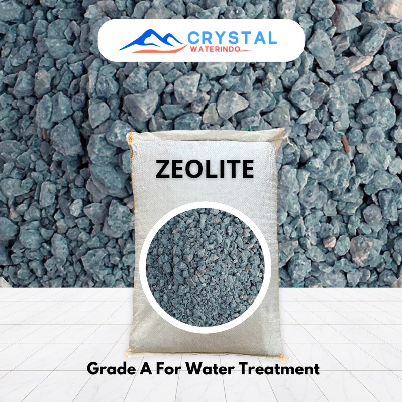 MEDIA FILTER AIR ZEOLITE - Zeolite Sand - Pasir Zeolit - Filter Air - Media penjernih air - 25kg