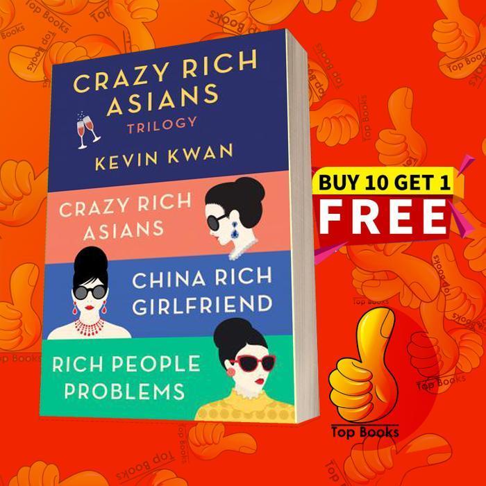 Buku The Crazy Rich Asians Trilogy Box Set Kevin Kwan [Kwan, Kevin]