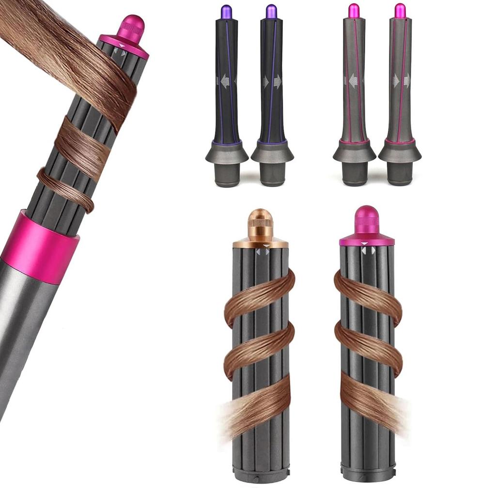 1.6 Inch/40MM 30MM Long Hair Curling Barrels Compatible with Dyson Airwrap Styler HS05/HS01 For Dyso
