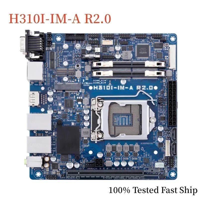 For ASUS H310I-IM-A R2.0 Motherboard H310 32GB LGA1151 DDR4 Mini-ITX Mainboard 100% Tested Fast Ship