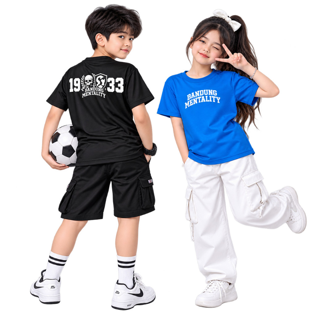 Kaos Anak Bandung Mentality 1933 Tshirt Bandung Mentality Anak Unisex