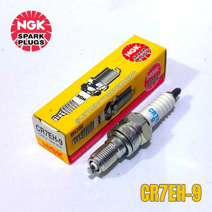 BUSI MOTOR NGK CR7EH-9 ASLI VARIO KARBU LAMA / TECHNO 110 CR7EH CR7EH9