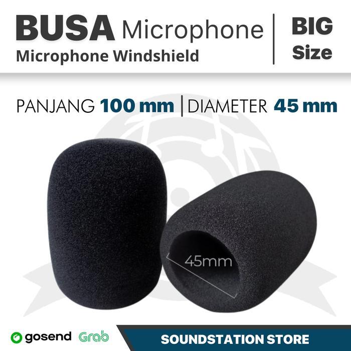 BUSA MIC BESAR DAN TEBAL UNTUK MICROPHONE CONDENSER