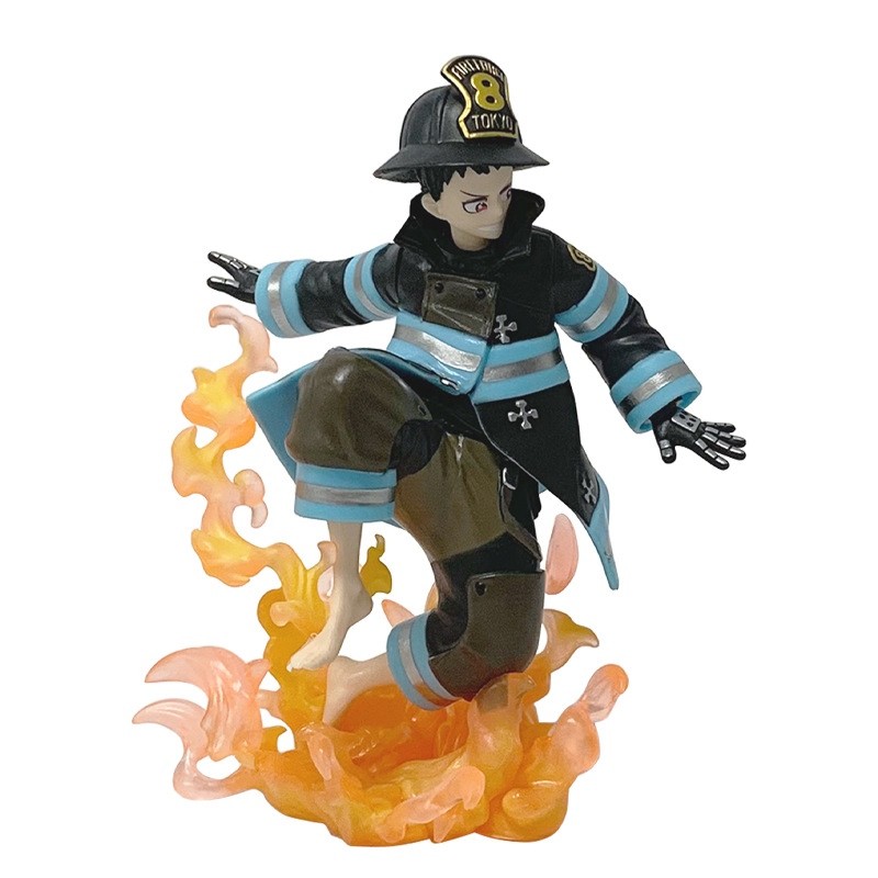 Mainan Action Figure Shinra Kusakabe Fire Force