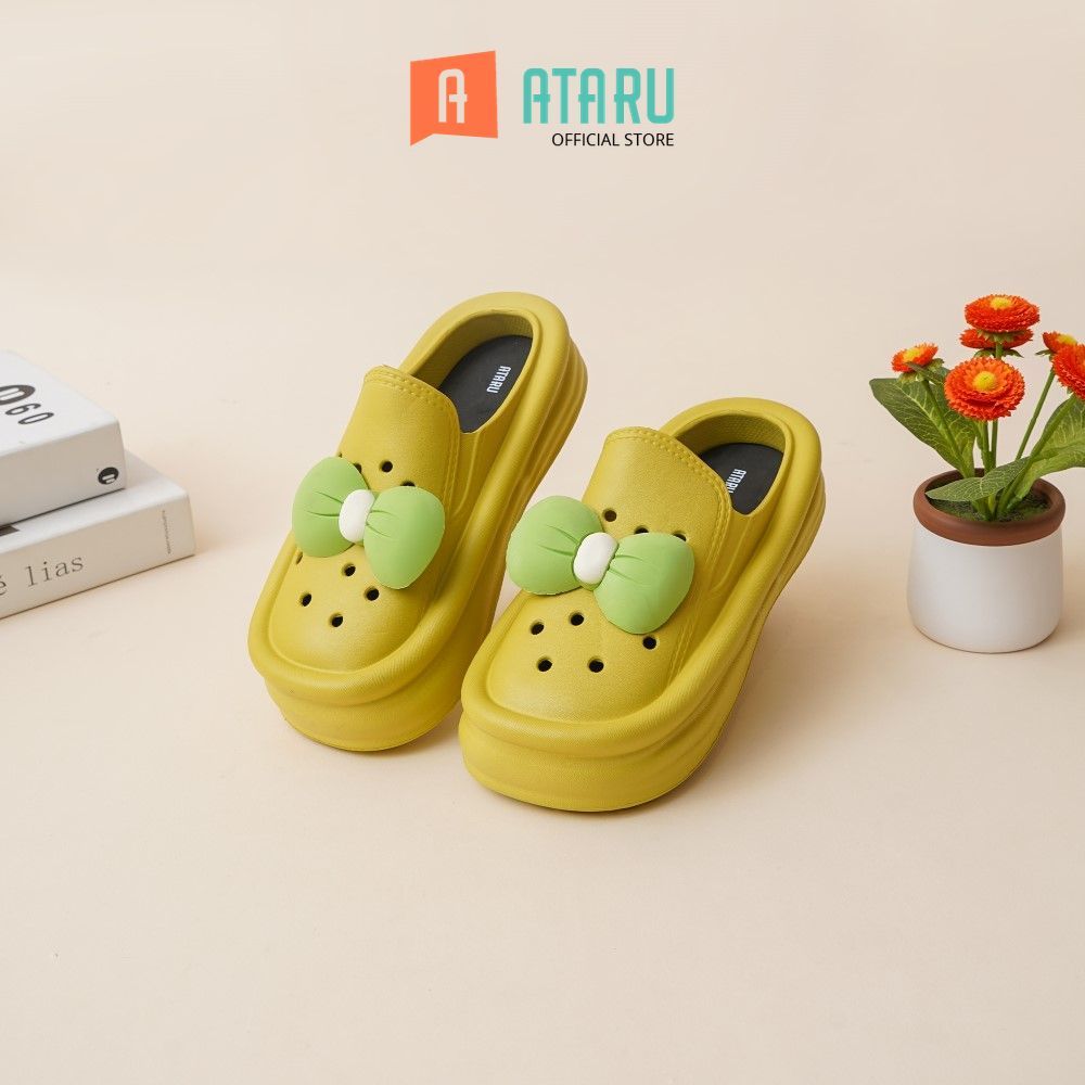 Ataru Sandal Wanita Loafers Ribbon Womens Sandals Ladies Sandals Sendal Cewek Sendal Wanita Sandal P