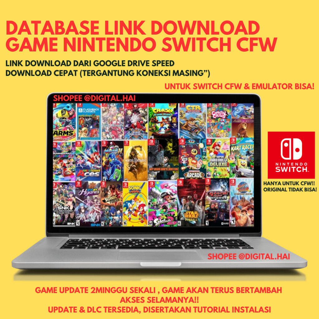 DATABASE GAME NINTENDO SWITCH CFW LINK DOWNLOAD SELAMANYA