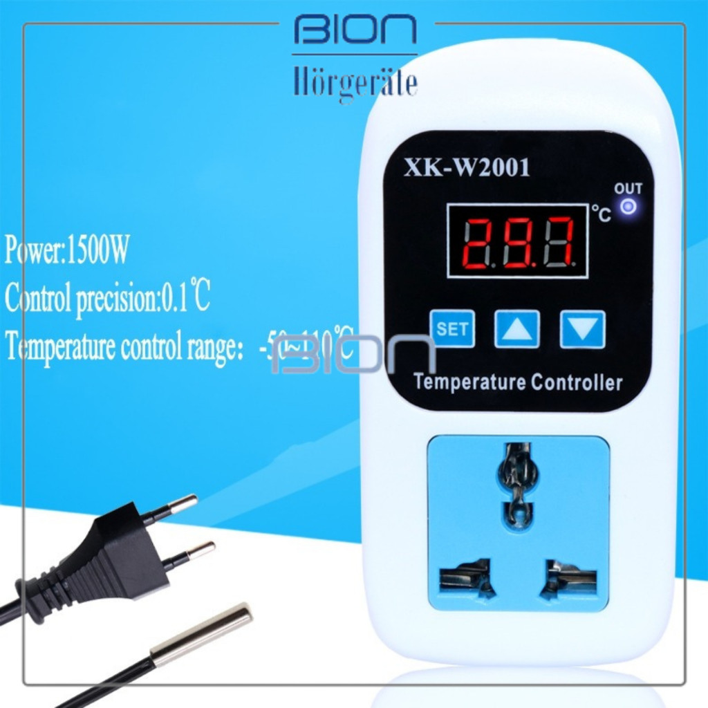 Temperature Controller VKS Thermostat/Termostat Digital XK-W2001 220V