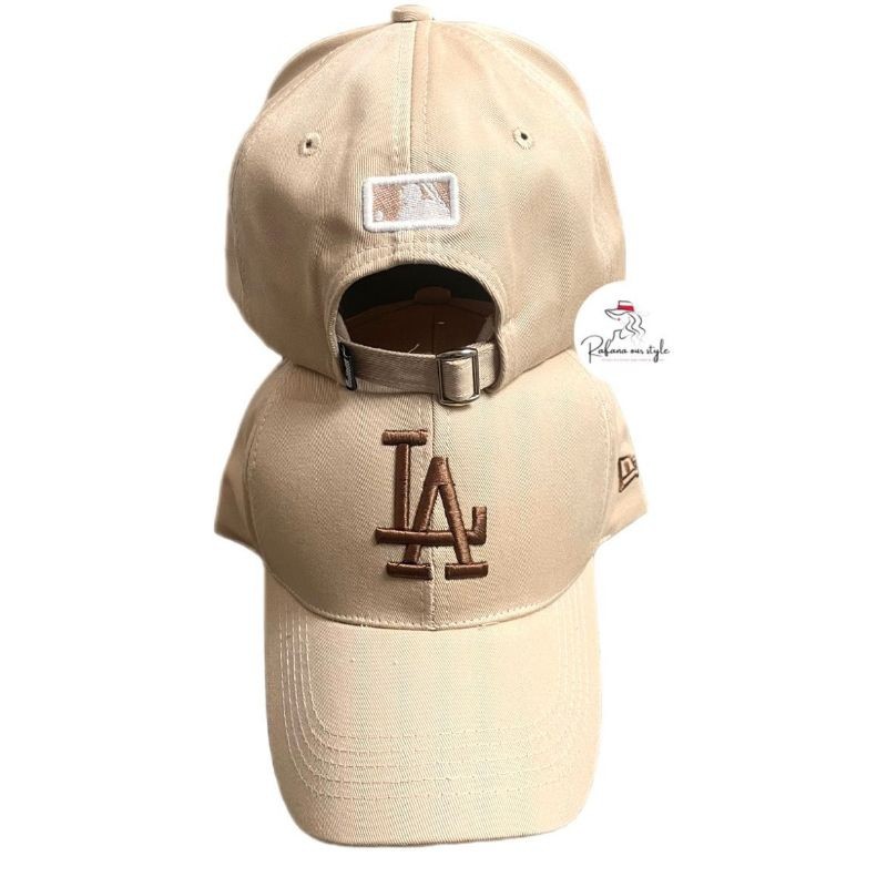 Topi Baseball LA MLB bordir casual premium full tag