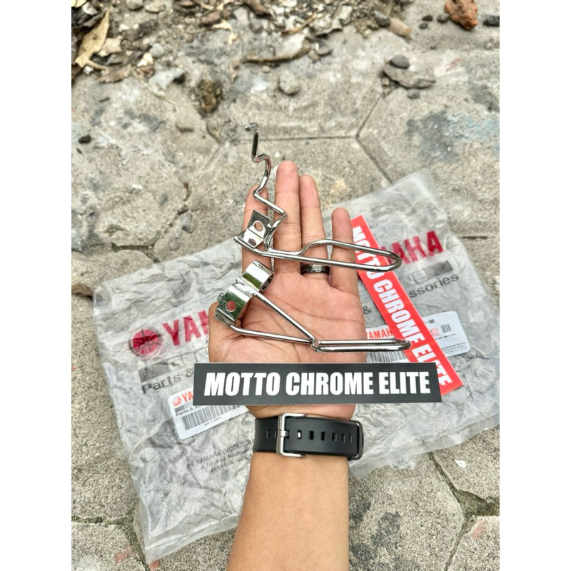 Bracket Rem Depan Bawah Yamaha Mio Sporty Original || Breket Selang Rem Mio Sporty Original YGP CHRO