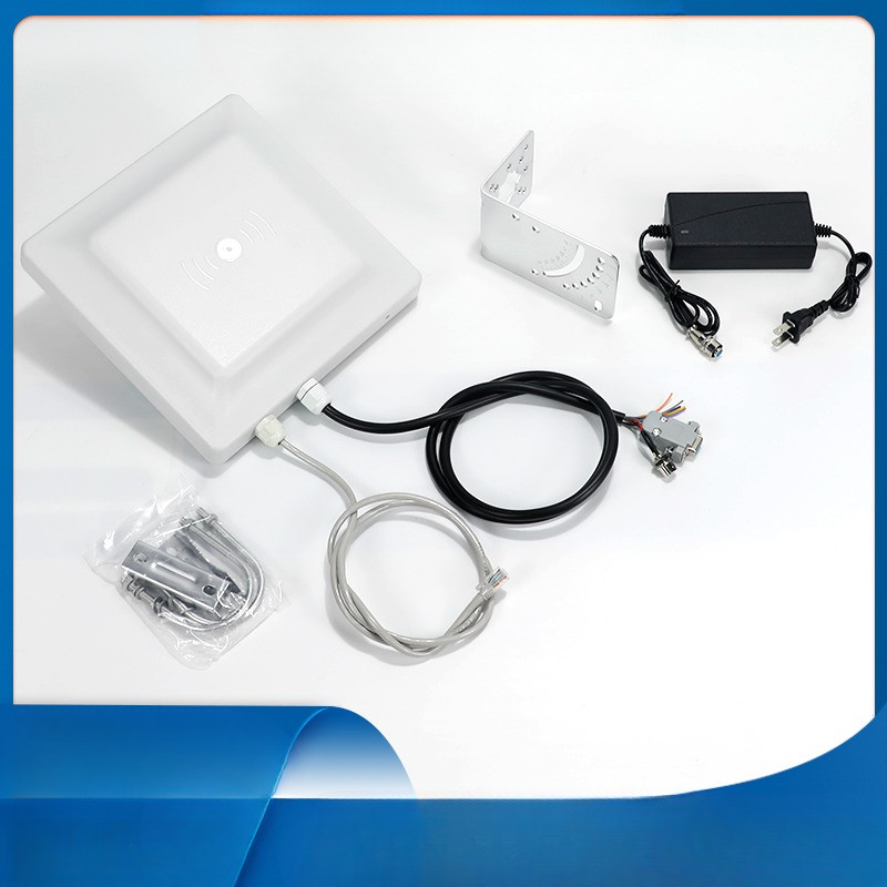 UHF RFID Reader Passive RFID Antenna Reader Long Range UHF Tag Reader 7dbi Antenna RFID UHF Card Tag