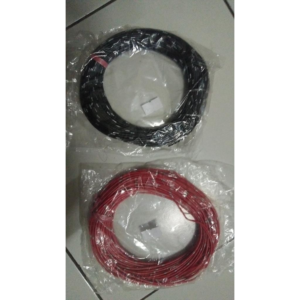 Kabel Listrik Lampu Mobil Truk Motor Tebal 0.5 mm Bintik Per Roll