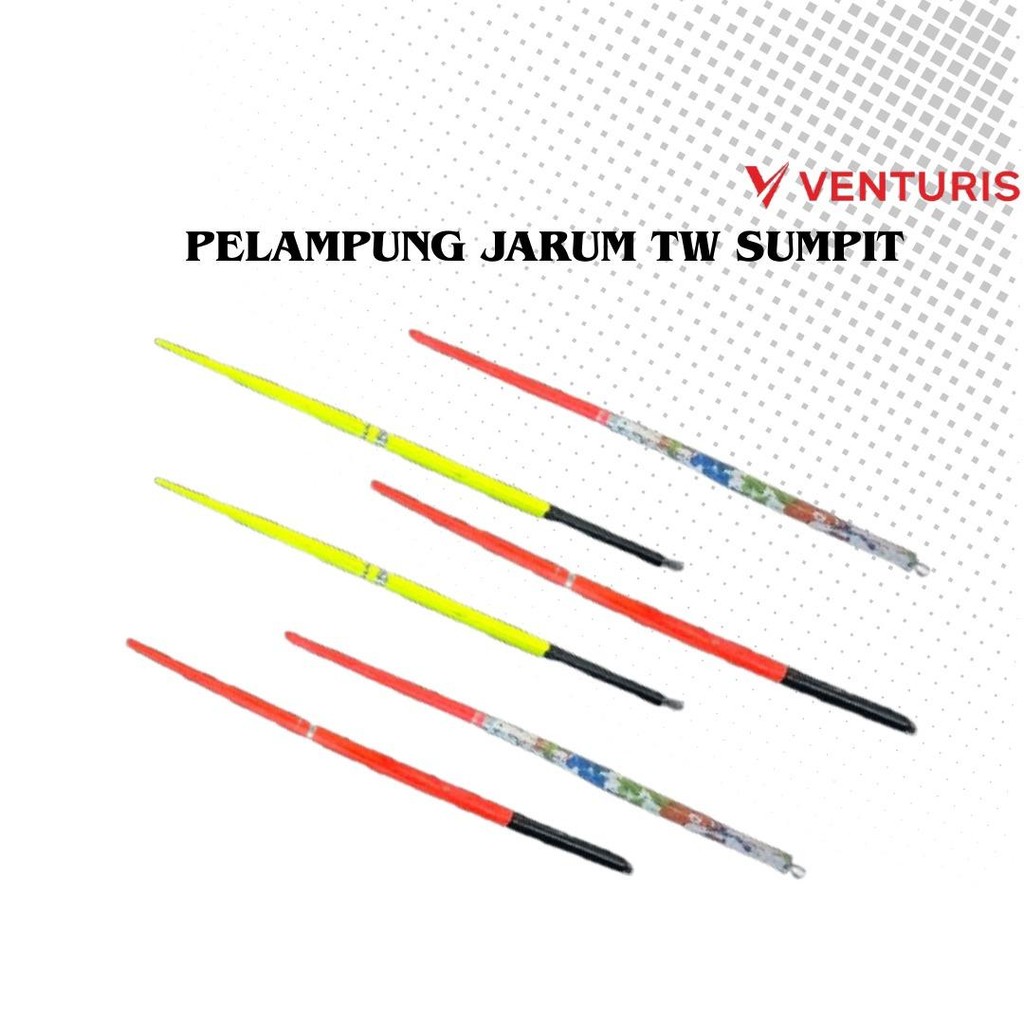 Pelampung Pancing Kawat Jarum Tw Sumpit 12 Cm Pelampung Pancing Kimpul