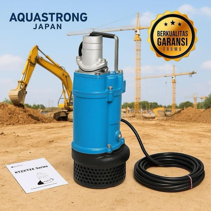 Pompa Celup Lumpur Rotor KTZ 611 Submersible Dewatering Tsurumi KTZ611