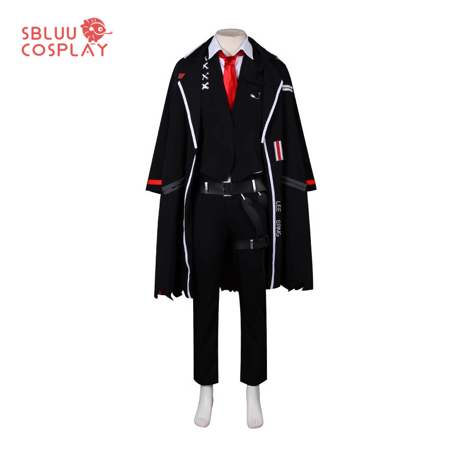 SBluuCosplay Yi Sang Cosplay Costume Limbus Company Cosplay Shirt Coat Pants Uniform Halloween Carni