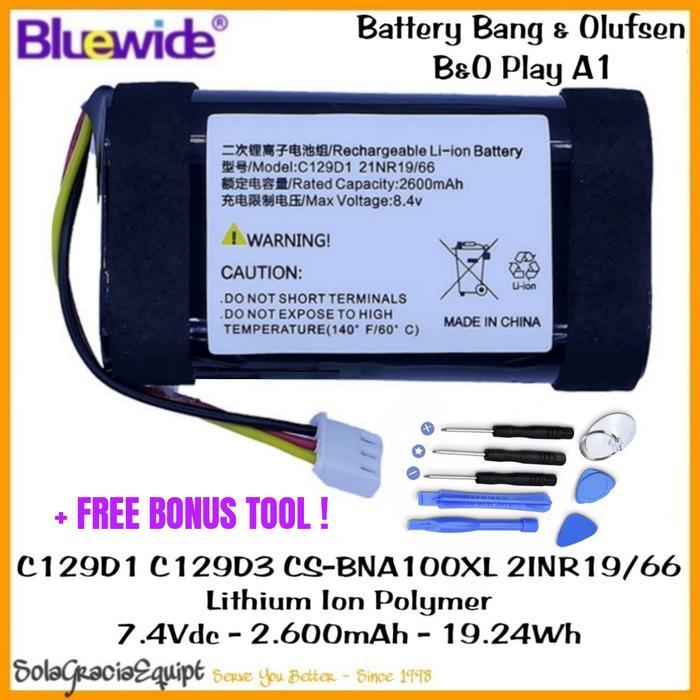 Batre / Baterai / Battery Bang & Olufsen BeOPlay A1 / P6 7.4V 2.600mAh