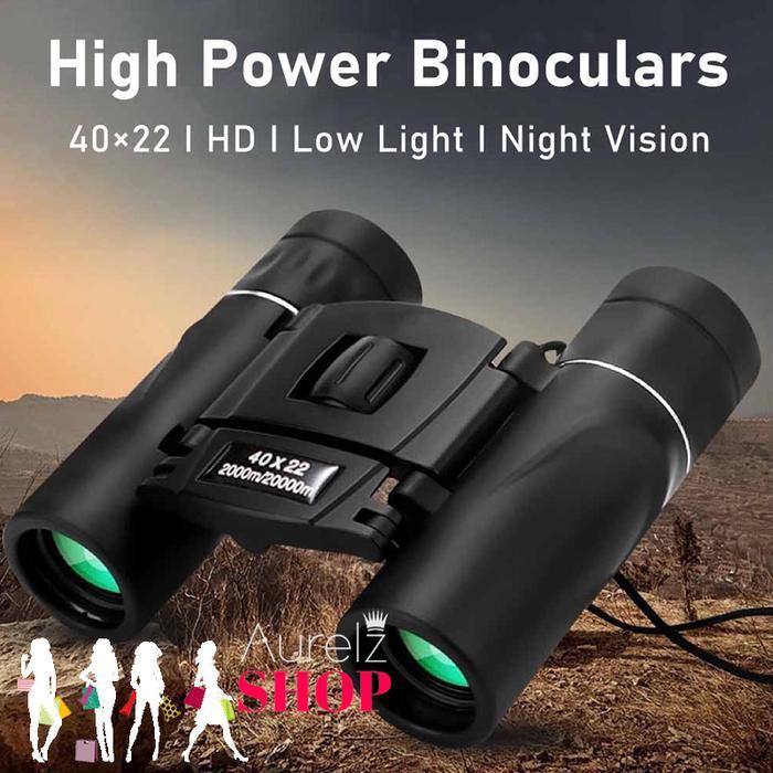 (Bagus Sport) Teropong Binokular Jarak Jauh HD Long Range Night Vision - 8 x 21