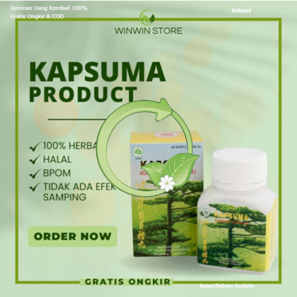 friskasnl - ( Kianpi Original ) KAPSUMA GINSENG PIL/ PENGGEMUK BADAN