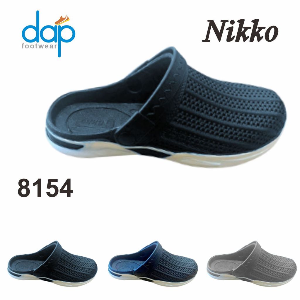 Sandal Karet Slop Pria Nikko 8154