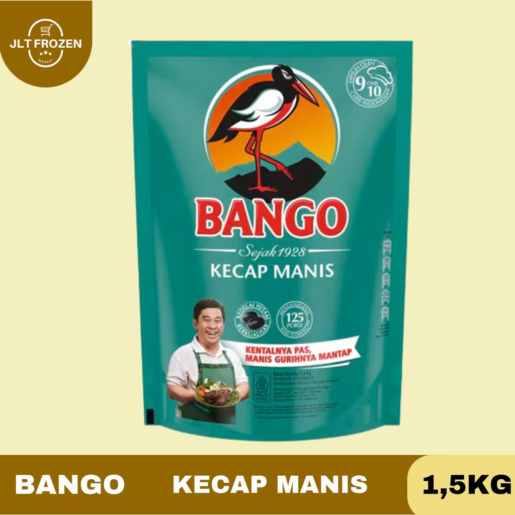 Bango Kecap Manis 1,5 KG / Kecap Bango / Kecap Manis Kemasan Pouch