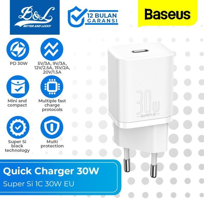 BASEUS PD Quick Charger Super Si 30W