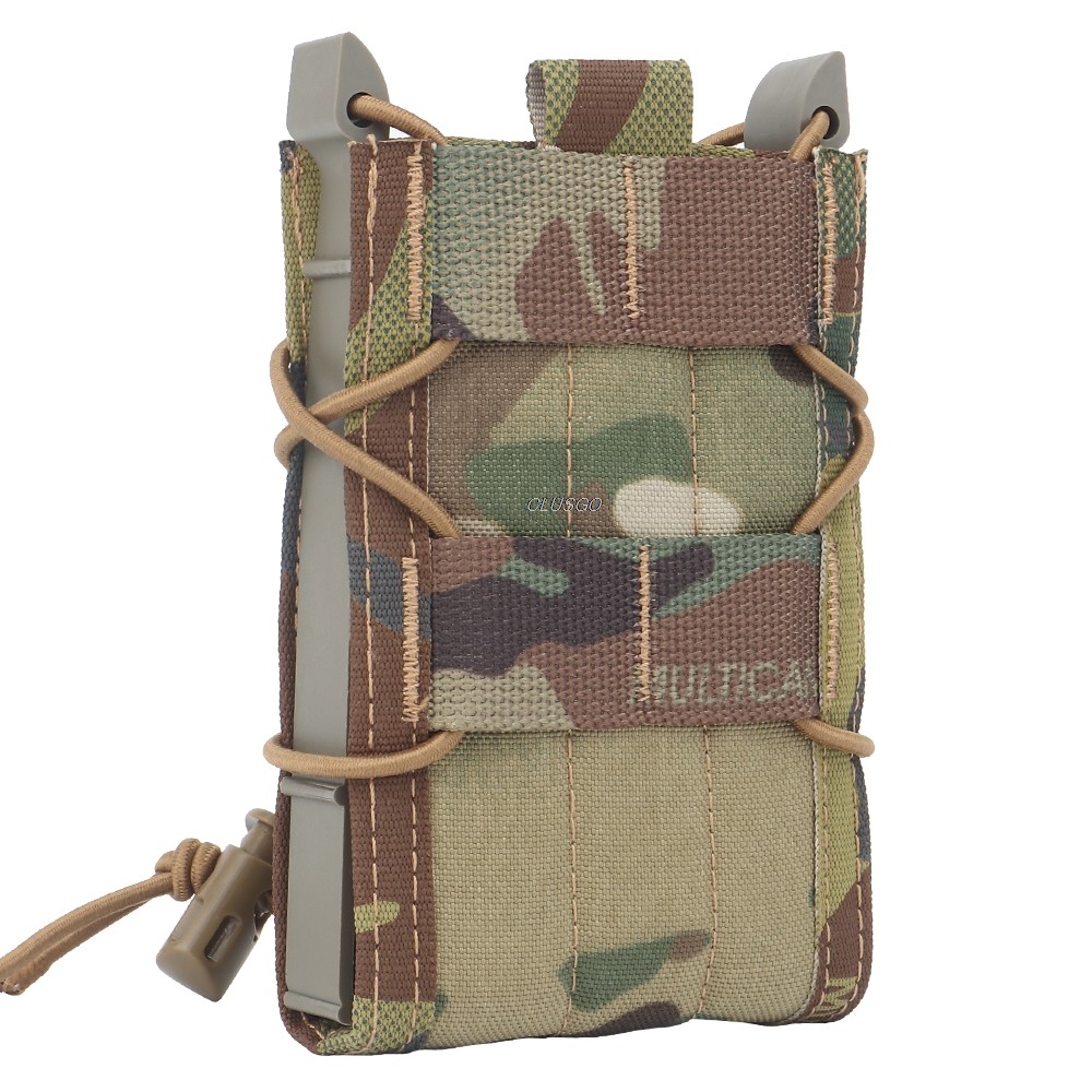 Tactical Molle Single Open-Top Mag Pou for M4 M14 M16 AR15 G36 Magazines MOLLE Belt Atta Mag Carrier