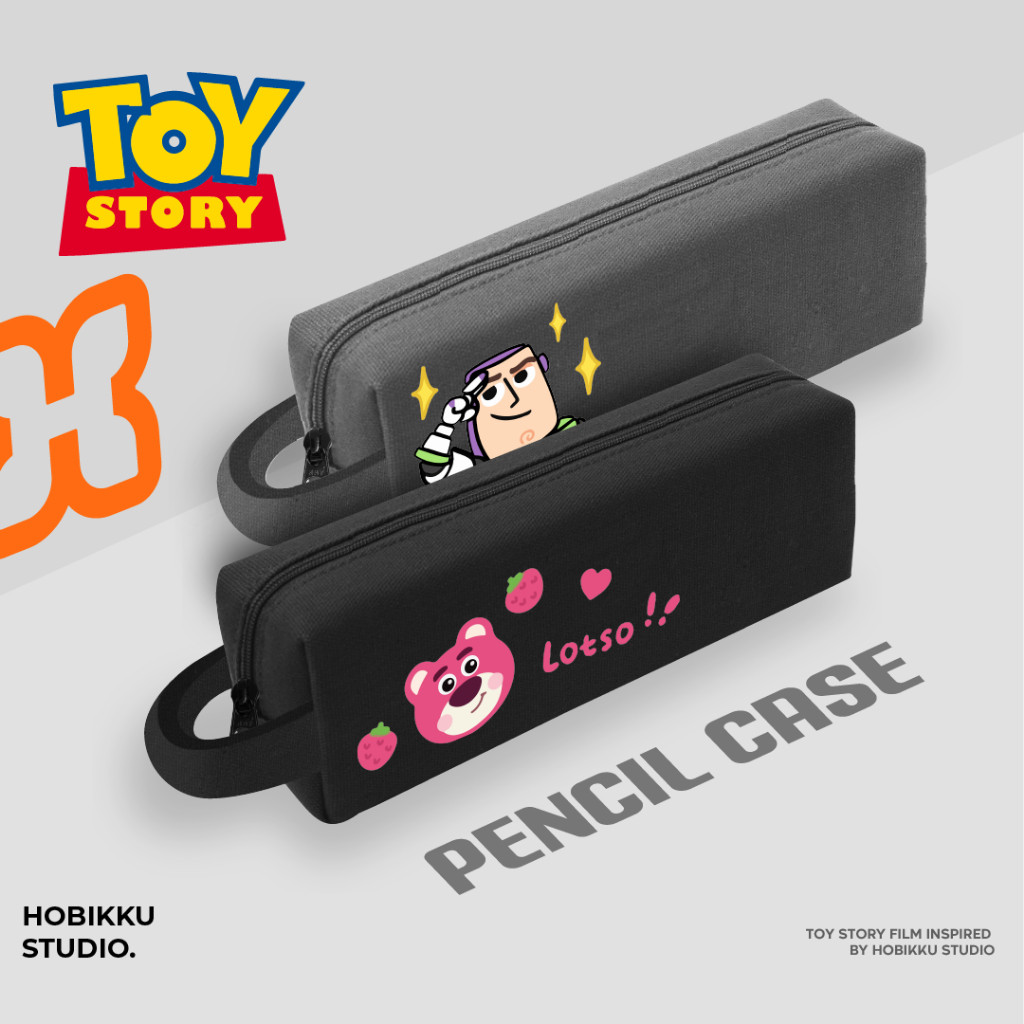 TEMPAT PENCIL DISGRIP PENCIL CASE TOY STORY LOTSO BY HOBIKKU STUDIO