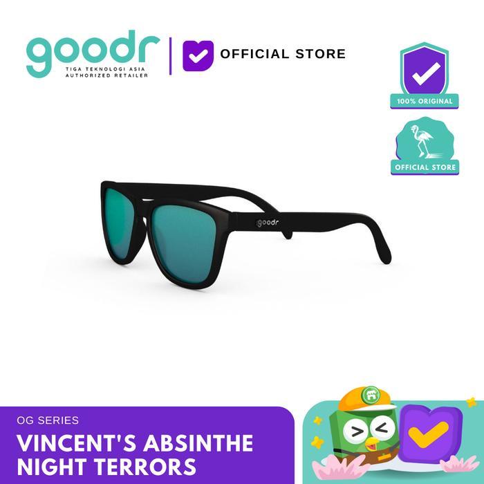 (Berkah Sport) GOODR SUNGLASSES VINCENT'S ABSINTHE NIGHT TERRORS