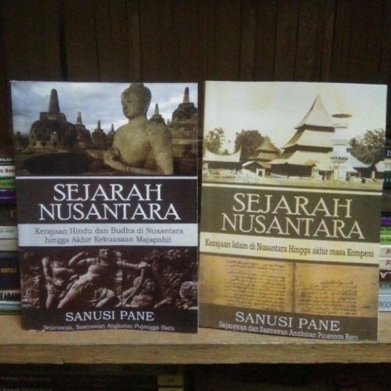 paket 2 buku sejarah nusantara sanusi pane