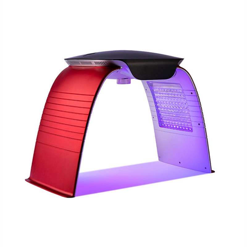 2025 Foldable LED Mask 7 Colors PDT Cold Nano Water Supplement Spray Spectrometer Beauty Tools Facia