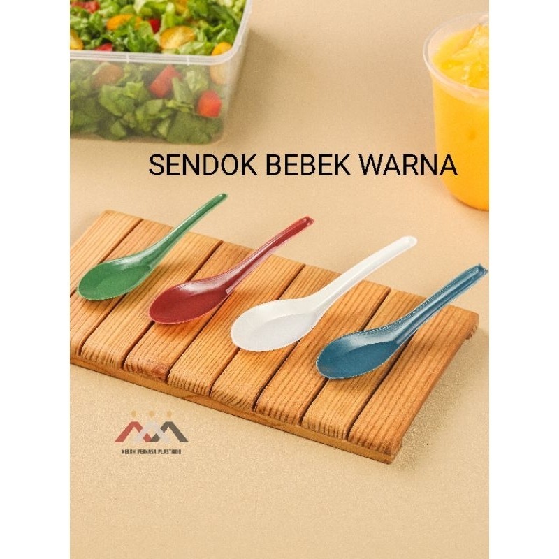 [144 PCS] Sendok Bebek Warna - Sendok Bebek Murah - Sendok Bebek