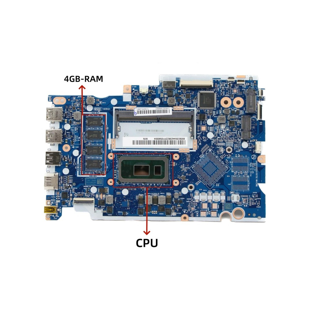 NM-C781 For Lenovo 3-17IML05 3-14IML05 3-15IML05 Laptop Motherboard With 5205U 6405U i7 i5-10210U i5