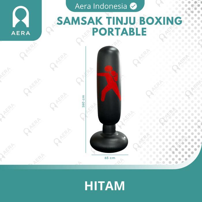 sepatu kitaa_ Samsak Tinju Berdiri Samsak Dewasa Standing / Samsak Tinju Portable Bisa isi Air atau 