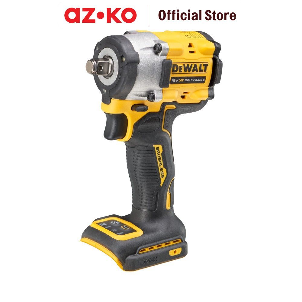 AZKO Dewalt Bor Cordless Wrench 1/2 Inch 20 Volt Dcf921N-B1 - Kuning/Hitam Bor Tanpa Kabel Cordless 
