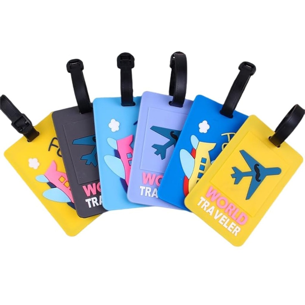 Yamata Label Bagasi Perjalanan Pesawat Koper Tas Label Bagasi Bagasi Anti Hilang Identitas Nama Labe