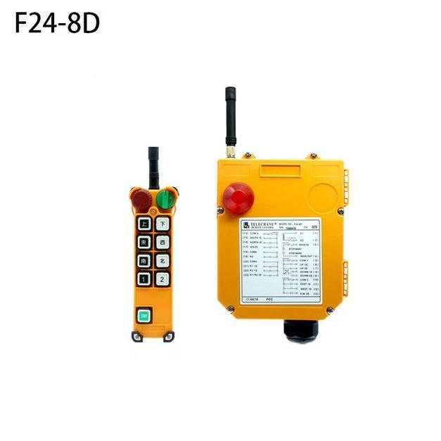 Telecrane F24-8D 10D Remote Wireless Industrial Hoist Crane Push Button