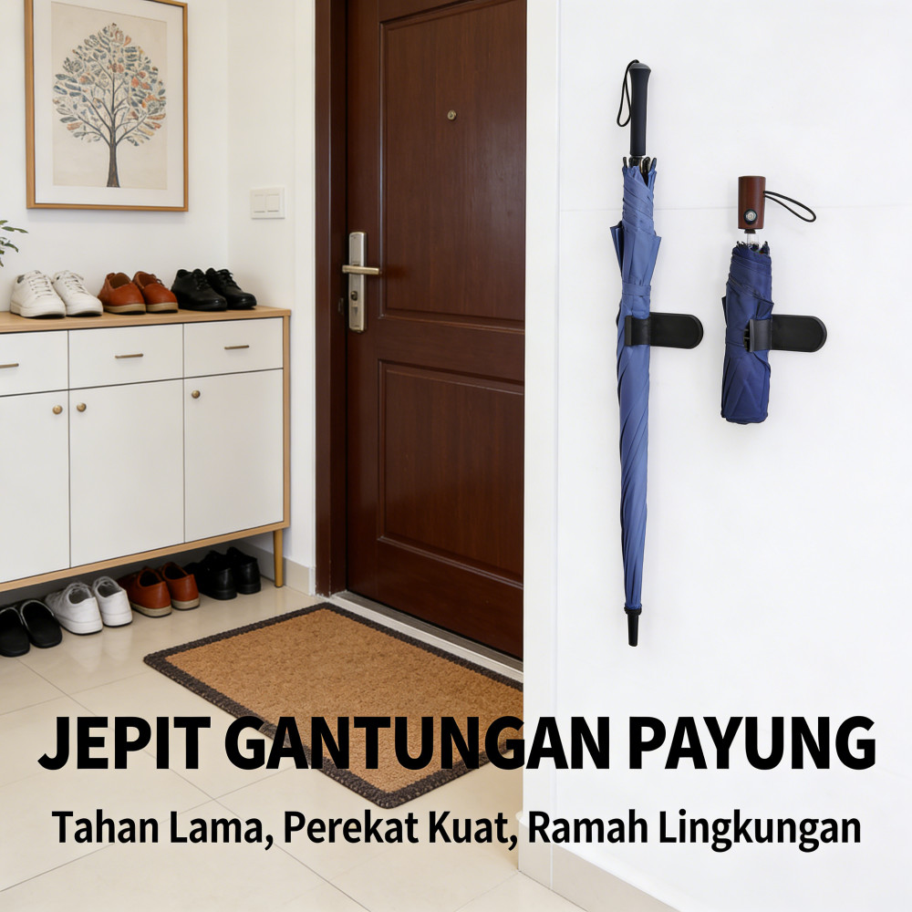 Gantungan Jepit Umbrella Payung Rumah Mobil Hook Payung Mobil Umbrella Hook Aksesoris Mobil Hanger S