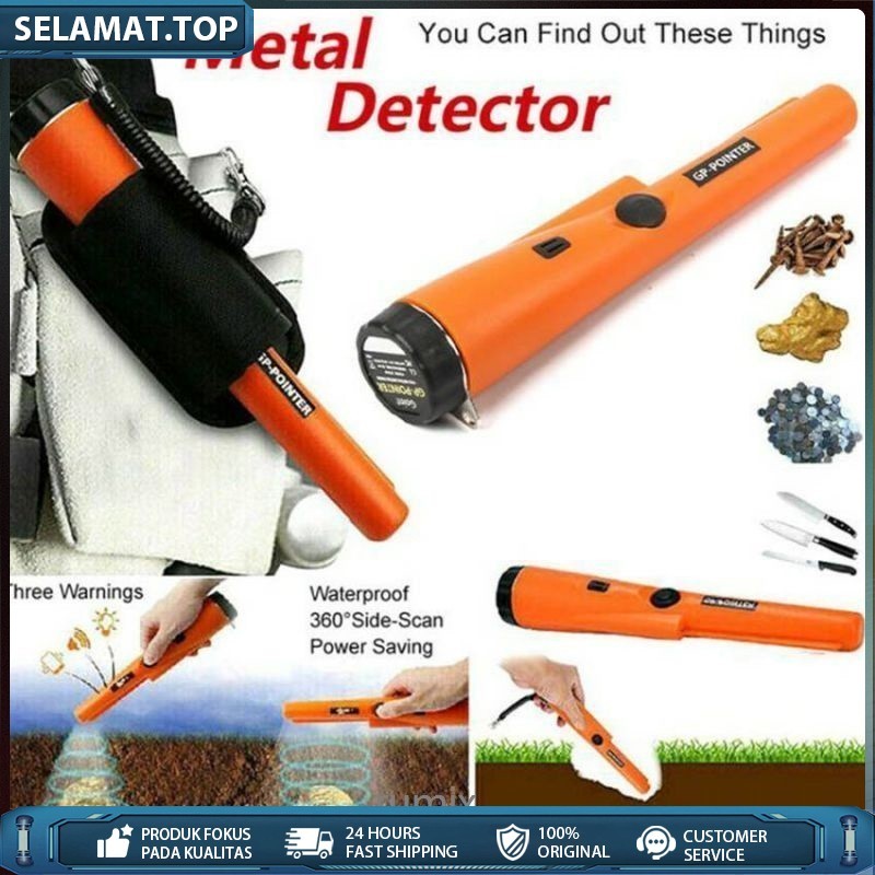 Metal Detector Alat pendeteksi logam emas / gold detector / alat pendeteksi emas / detektor logam em