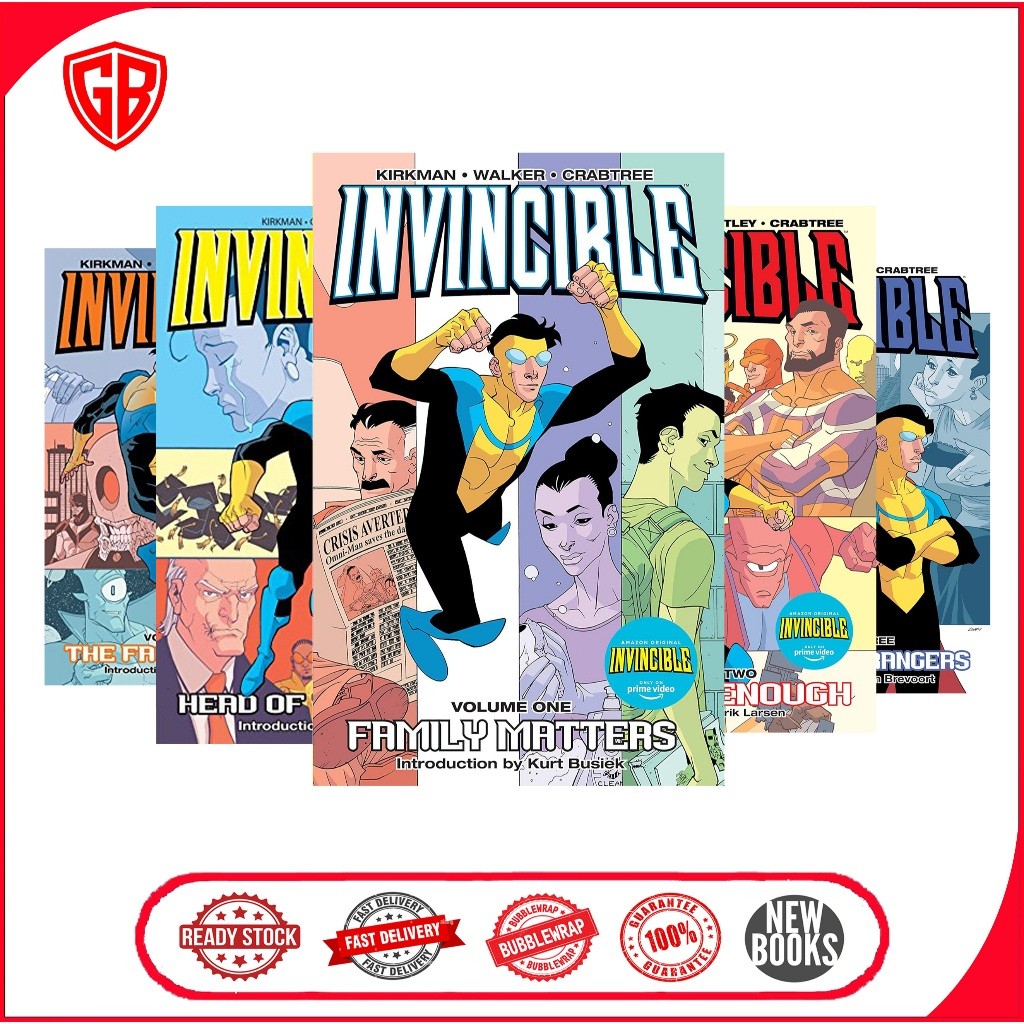 Invincible comic (25 book series)