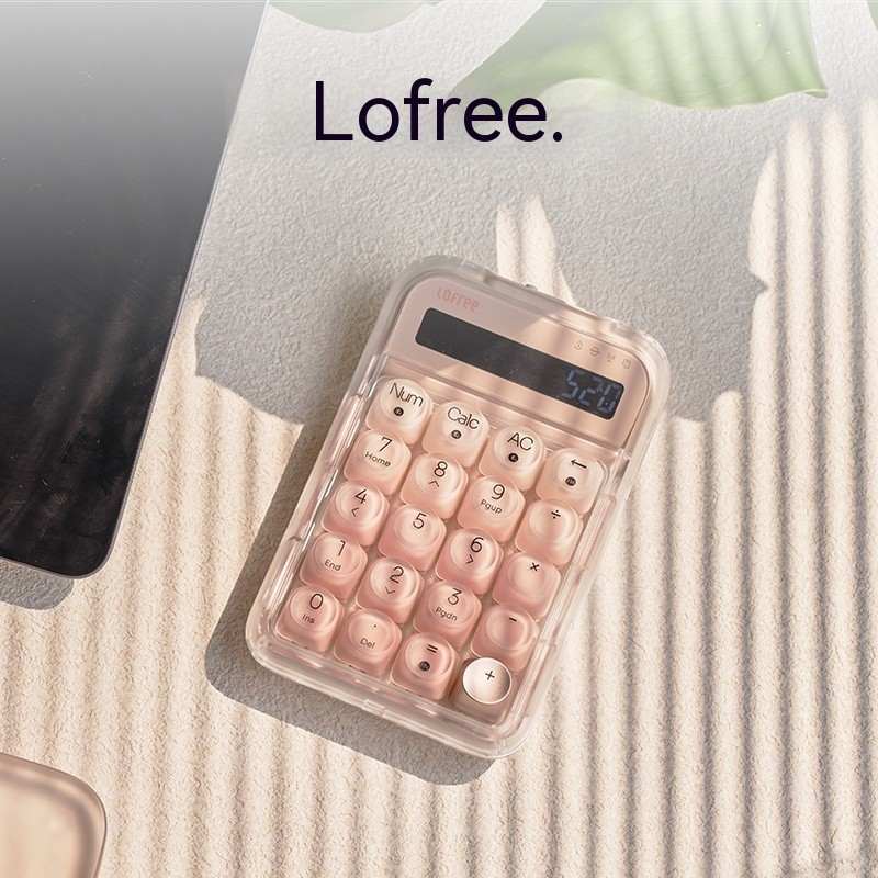 Lofree Kalkulator Accounting Mechanical Bluetooth Tiga Mode BIsa Ganti Keychaps Kualitas Tinggi